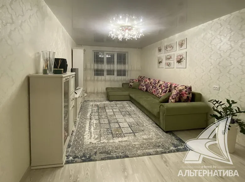 Квартира 2 комнаты 49 м² Брест, Беларусь