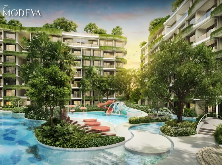 Appartement 2 chambres 113 m² Choeng Thale, Thaïlande