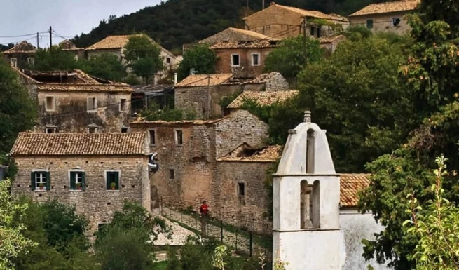 Old Peritia ist ein Dorf im Norden von Korfu