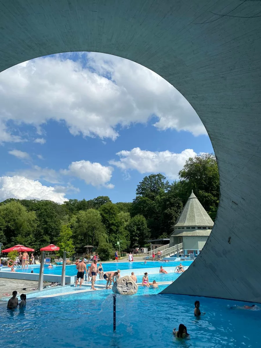 swimming pool in Hungary