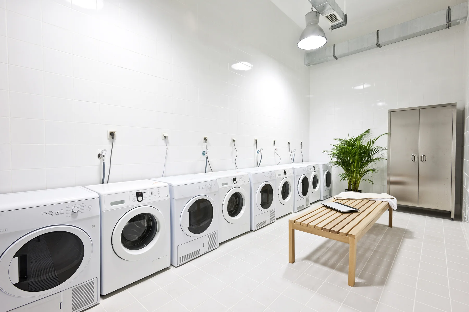  Shared laundry room in the house