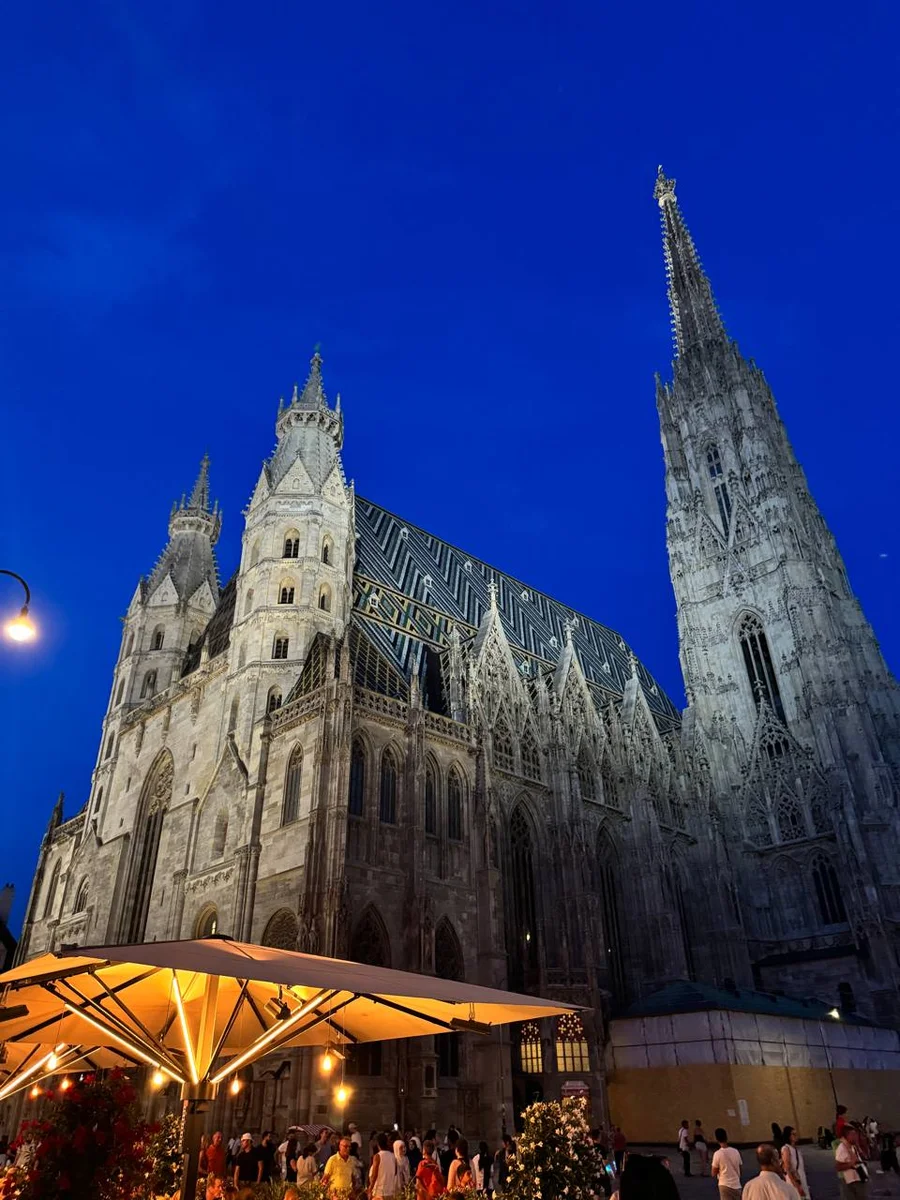 Der Stephansdom am Abend