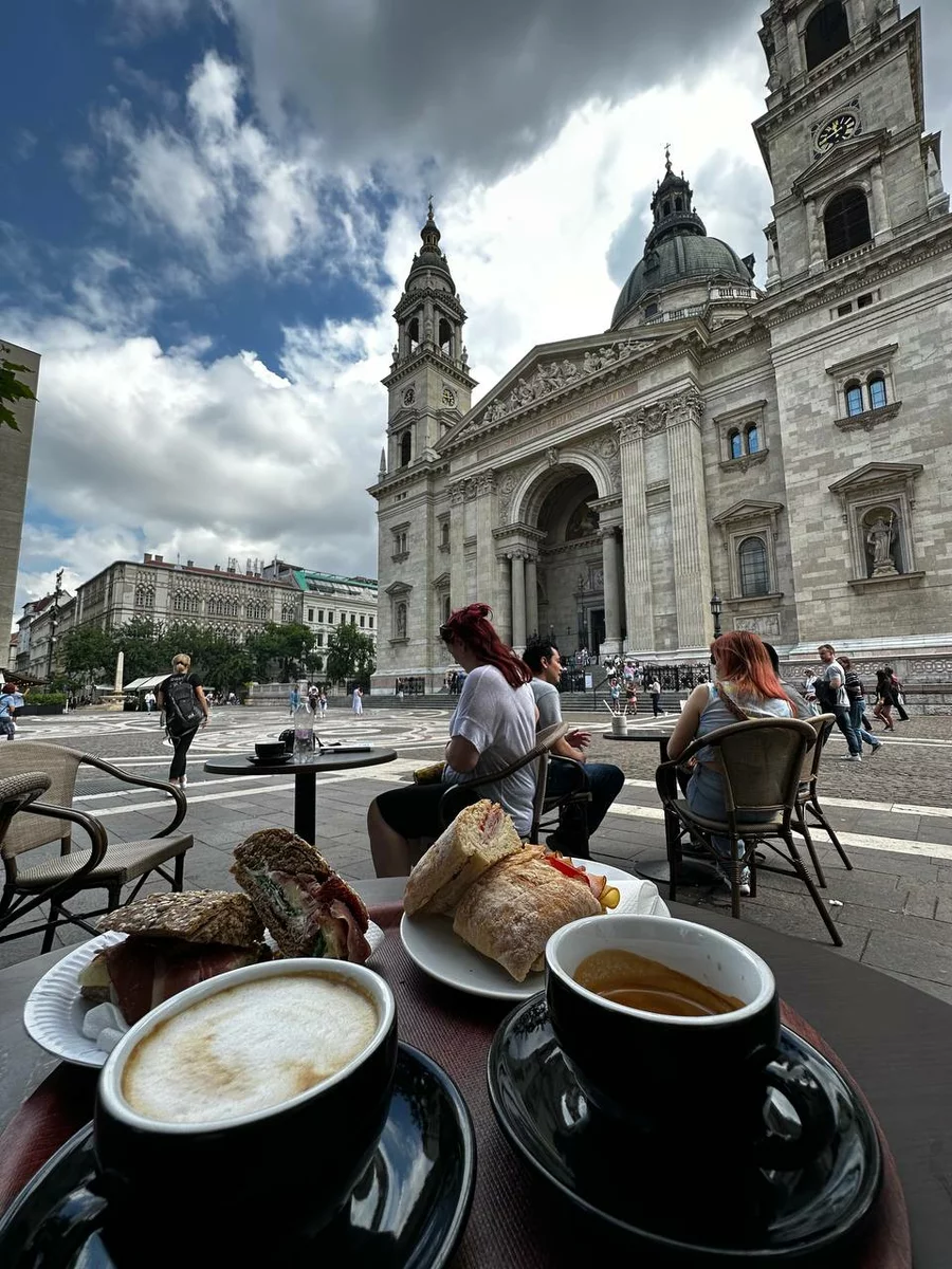 coffee shop in Hungary