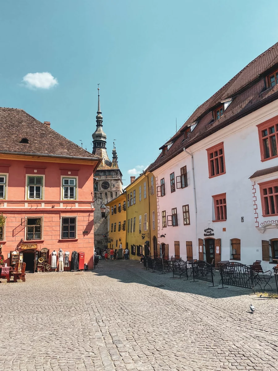 Architecture in the Romanian city of Brasov