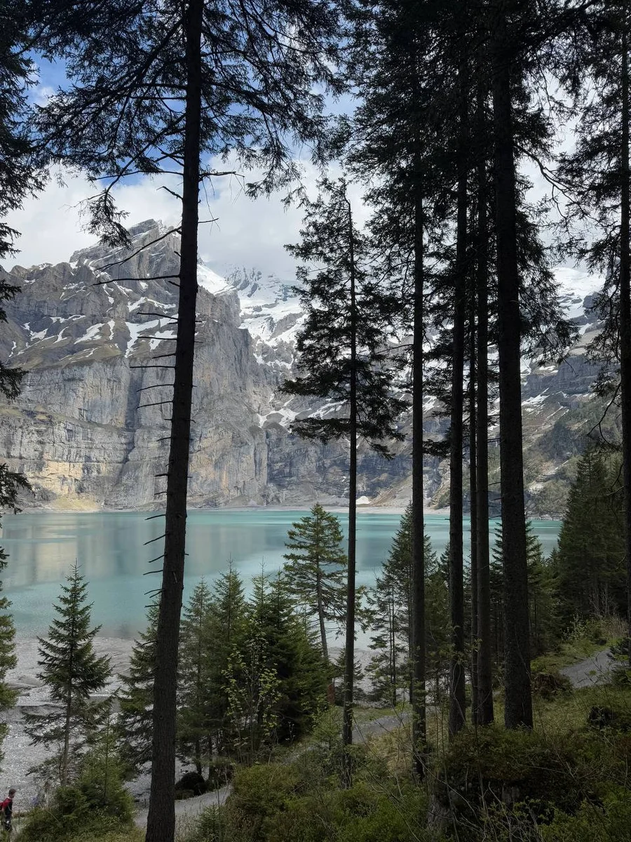 Горное озеро Ошинен, Швейцария