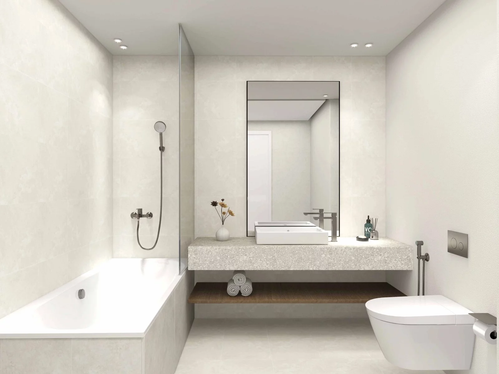 Bathroom in apartment 75 m² Ras Al Khaimah, UAE