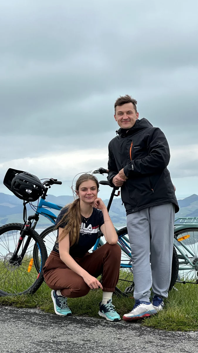 a couple in Christchurch, New Zealand.