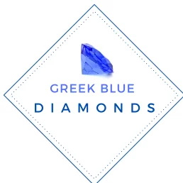 Greek Blue Diamonds 