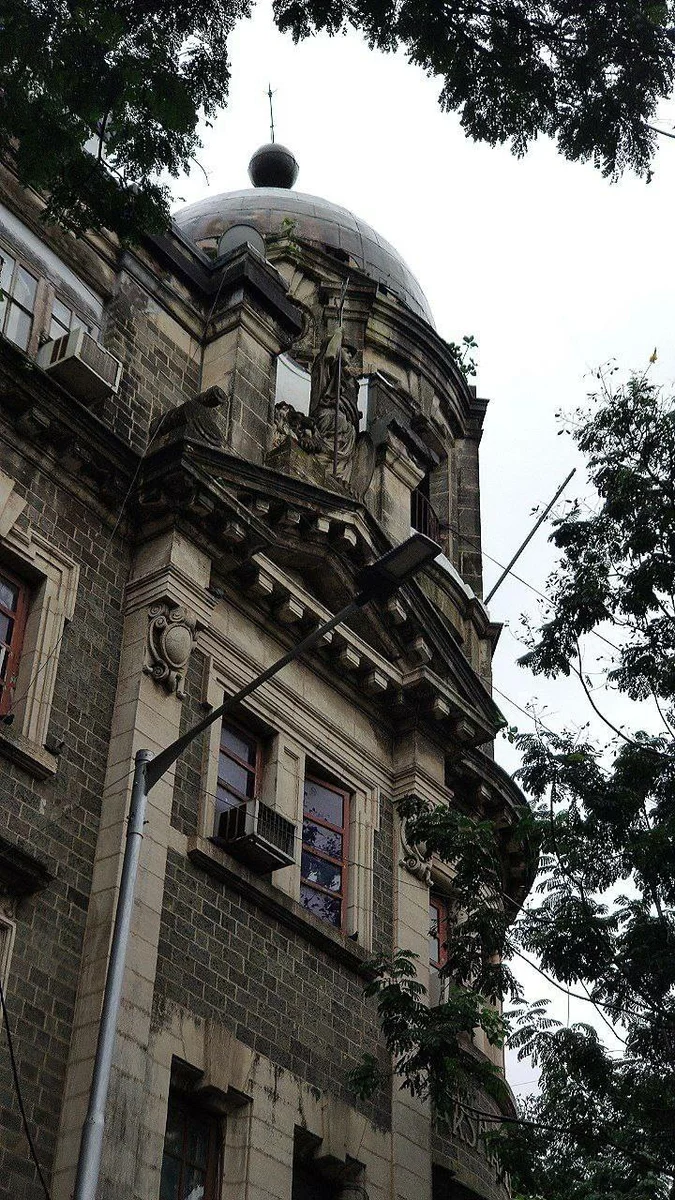 архитектура в старом городе в Мумбаи
