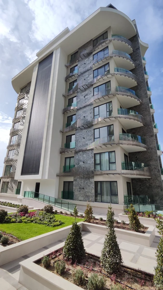 view of the residential complex in Tosmur