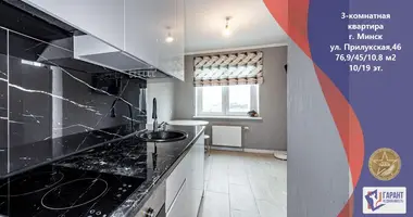 3 room apartment in Minsk, Belarus