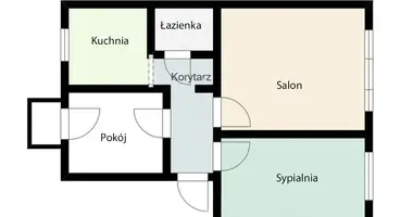 Квартира 3 комнаты в Познань, Польша