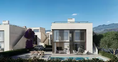 Villa 3 Zimmer mit Doppelt verglaste Fenster, mit Balkon, mit Klimaanlage in Flamoudi, Nordzypern