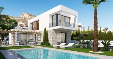 Villa 3 chambres avec Jardin, avec lichnyy basseyn private pool, avec Près de l'école dans Finestrat, Espagne