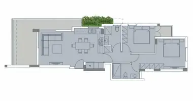 Apartamento 2 habitaciones en Larnaca, Chipre