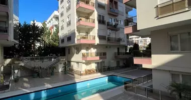 1 room apartment with double glazed windows, with balcony, with furniture in Antalya, Turkey