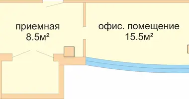 Oficina 24 m² en Minsk, Bielorrusia