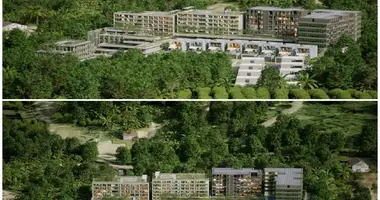 Condo 1 pokój z Okna z podwójnymi szybami, z Balkon, z Interkom w Phuket, Tajlandia