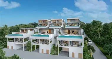 Villa 5 chambres avec parkovka parking, avec Vue sur la mer, avec Terrasse dans Ko Samui, Thaïlande