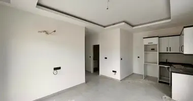 2 room apartment with parking, with swimming pool, with sauna in Alanya, Turkey