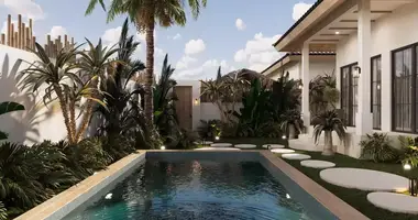 Villa 2 bedrooms with Balcony, with Furnitured, with parking in Singakerta, Indonesia