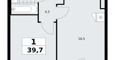 Appartement 1 chambre dans poselenie Sosenskoe, Fédération de Russie