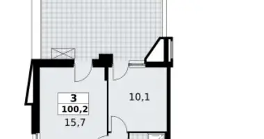 Appartement 3 chambres dans poselenie Sosenskoe, Fédération de Russie