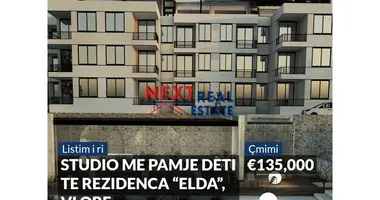 Estudio 2 habitaciones en Bashkia Vlore, Albania