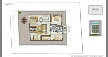 Penthouse 3 bedrooms in Qawra, Malta