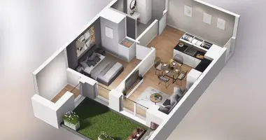 Apartamento 2 habitaciones en Poznan, Polonia