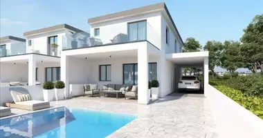 Villa 4 Zimmer mit Parkplatz, mit Terrasse, mit Garten in Larnaka, Cyprus