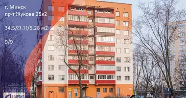 Appartement 1 chambre dans Minsk, Biélorussie