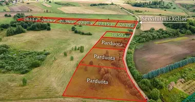 Plot of land in Mieguciai, Lithuania