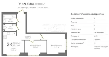 Apartment in Nizhny Novgorod, Russia