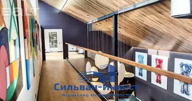 Cottage new building, with garage, with landscape design in Marjaliva, Belarus