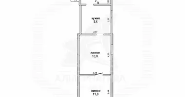 Appartement 2 chambres dans Brest, Biélorussie