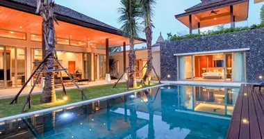 Villa 4 bedrooms with Double-glazed windows, with Furnitured, with Air conditioner in Phuket, Thailand