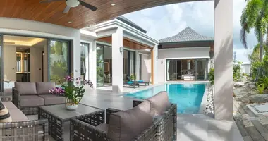 Villa 3 chambres avec Fenêtres double vitrage, avec Meublesd, avec Climatiseur dans Phuket, Thaïlande