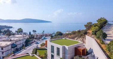 Penthouse 4 pokoi z Klimatyzator, z Widok na morze, z parking w Bodrum, Turcja