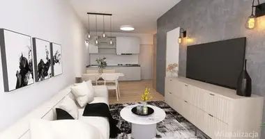 Apartamento 2 habitaciones en Varsovia, Polonia