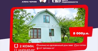 2 room house in Starobinski sielski Saviet, Belarus
