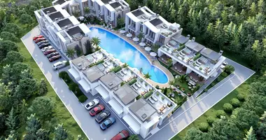 Penthouse 3 Zimmer mit Balkon, mit Klimaanlage, mit Bergblick in Larnakas tis Lapithiou, Nordzypern