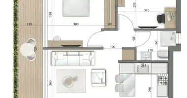 Wohnung 1 Schlafzimmer in St. Tychon Community, Zypern