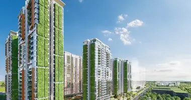 1 room apartment with double glazed windows, with balcony, with with repair in Ho Chi Minh City, Vietnam