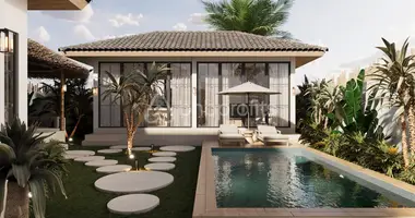Villa  mit Balkon, mit Möbliert, mit Klimaanlage in Sayan, Indonesien