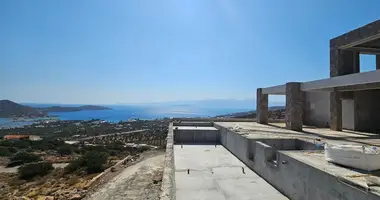 Villa 2 bedrooms with Sea view, with Swimming pool, with Mountain view in District of Agios Nikolaos, Greece