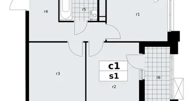 Appartement 2 chambres dans poselenie Sosenskoe, Fédération de Russie