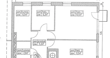 Wohnung 3 zimmer in Warschau, Polen