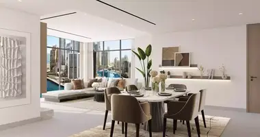 Penthouse 4 pokoi z Okna z podwójnymi szybami, z Balkon, z Meble w Dubaj, Emiraty Arabskie