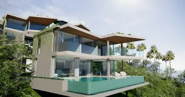 Villa 3 chambres avec Fenêtres double vitrage, avec Meublesd, avec Climatiseur dans Phuket, Thaïlande